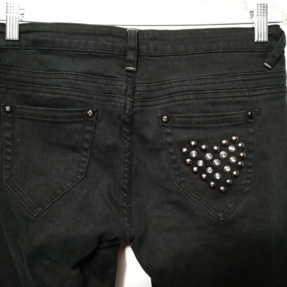 👖Bebe/Siren 2B bebe Skinny Black Jean 🆕Size 28 Women,A Fabulous Gift Item 🎁 - Picture 11 of 16